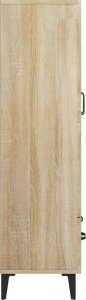vidaXL Szafka, dąb sonoma, 70x31x115 cm, materiał drewnopochodny 7