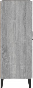 vidaXL Szafka, szary dąb sonoma, 69,5x34x90cm 8