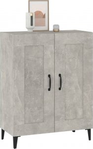 vidaXL Szafka, szarość betonu, 69,5x34x90 cm 5