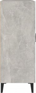 vidaXL Szafka, szarość betonu, 69,5x34x90 cm 8