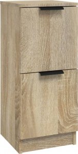 vidaXL Szafka, dąb sonoma, 30x30x70 cm, materiał drewnopochodny 2