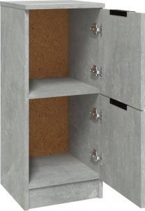 vidaXL Szafka, szarość betonu, 30x30x70 cm, materiał drewnopochodny 6