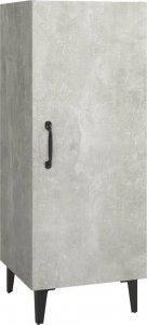 vidaXL Szafka, szarość betonu, 34,5x34x90 cm 2