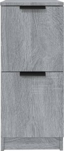vidaXL Szafka, szary dąb sonoma, 30x30x70 cm, materiał drewnopochodny 5