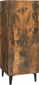 vidaXL Szafka, przydymiony dąb, 34,5x34x90 cm, materiał drewnopochodny 2