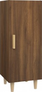 vidaXL Szafka, brązowy dąb, 34,5x34x90 cm, materiał drewnopochodny 2