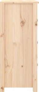 vidaXL Szafka, 70x35x80 cm, lite drewno sosnowe 6