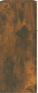 vidaXL Szafka, przydymiony dąb, 60x30x75 cm, materiał drewnopochodny 8