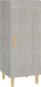vidaXL Szafka, szarość betonu, 34,5x34x90 cm, materiał drewnopochodny 2
