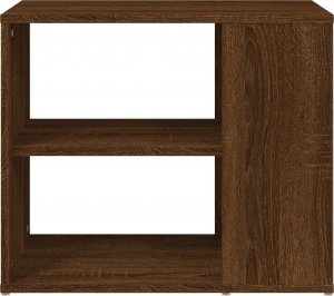 vidaXL Szafka boczna, brązowy dąb, 60x30x50 cm 3