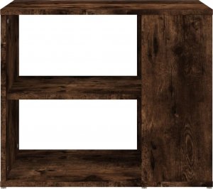 vidaXL Szafka boczna, przydymiony dąb, 60x30x50 cm 3