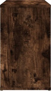 vidaXL Szafka boczna, przydymiony dąb, 60x30x50 cm 4