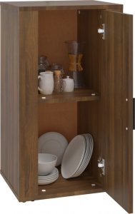 vidaXL Szafka, brązowy dąb, 40x33x70 cm, materiał drewnopochodny 8