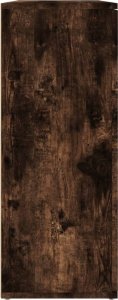 vidaXL Szafka, przydymiony dąb, 91x29,5x75 cm 7