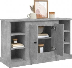 vidaXL Szafka, szarość betonu, 100x35,5x60 cm 5