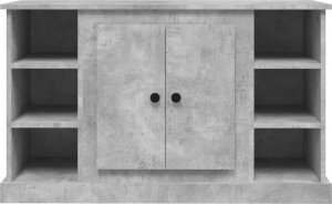 vidaXL Szafka, szarość betonu, 100x35,5x60 cm 6