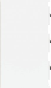 vidaXL Szafki, 2 szt., białe z połyskiem 5