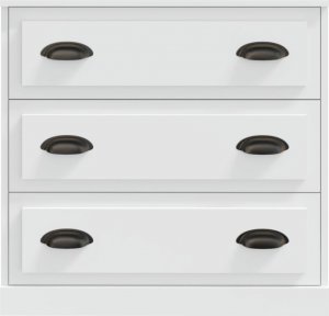 vidaXL Szafka, biała, 70x35,5x67,5 cm 4