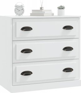 vidaXL Szafka, biała, 70x35,5x67,5 cm 8