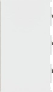 vidaXL Szafki, 2 szt., białe, materiał drewnopochodny 5