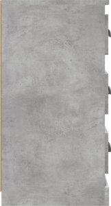 vidaXL Szafka, szarość betonu, 70x35,5x67,5cm, materiał drewnopochodny 5