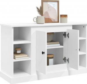 vidaXL Szafka, biała, 100x35,5x60 cm, materiał drewnopochodny 5