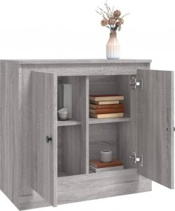 vidaXL Szafka, szary dąb sonoma, 70x35,5x67,5 cm 5