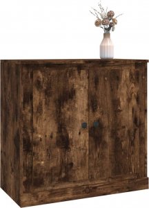 vidaXL Szafka, przydymiony dąb, 70x35,5x67,5 cm 4