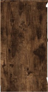 vidaXL Szafka, przydymiony dąb, 70x35,5x67,5 cm 8