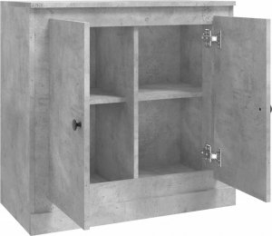 vidaXL Szafka, szarość betonu, 70x35,5x67,5cm, materiał drewnopochodny 7