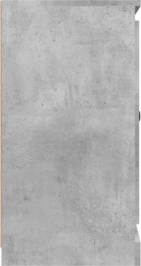 vidaXL Szafka, szarość betonu, 70x35,5x67,5cm, materiał drewnopochodny 8
