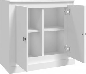 vidaXL Szafka, biała, 70x35,5x67,5 cm, materiał drewnopochodny 7