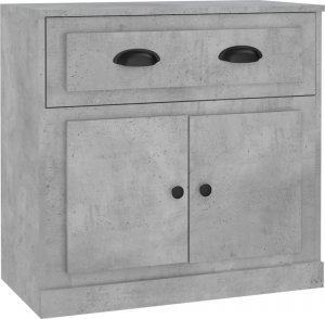 vidaXL Szafki, 2 szt., szarość betonu 7
