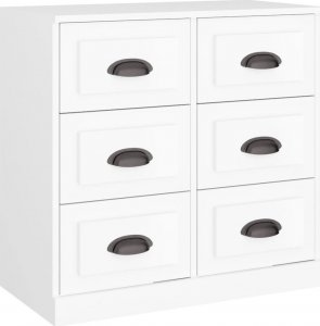 vidaXL Szafka biała 70x35,5x67,5 cm 2