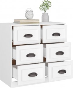 vidaXL Szafka biała 70x35,5x67,5 cm 5