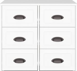 vidaXL Szafka biała 70x35,5x67,5 cm 6