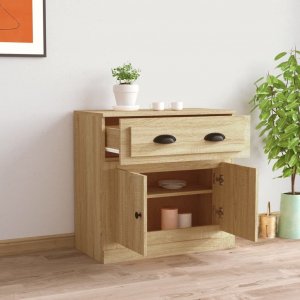 vidaXL Szafka, dąb sonoma, 70x35,5x67,5 cm 3