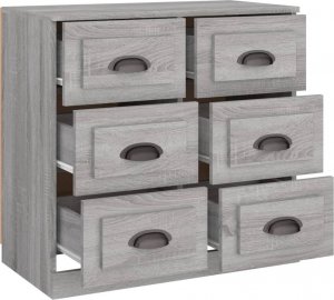 vidaXL Szafka, szary dąb sonoma, 70x35,5x67,5 cm 8