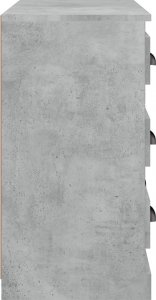 vidaXL Szafka, szarość betonu, 70x35,5x67,5cm 7