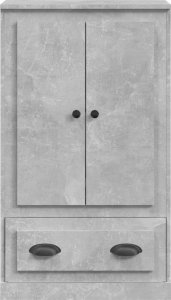 vidaXL Kredens, szarość betonu, 60x35,5x103,5 cm 6