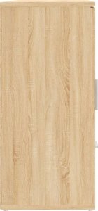 vidaXL Szafka, dąb sonoma, 91x29,5x65 cm 7