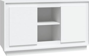 vidaXL Szafka, biała, 102x35x60 cm 2