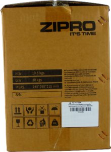 Kettlebell Zipro ZIPRO Kettlebell SQUARE z regulowanym obciążeniem 19 kg 10