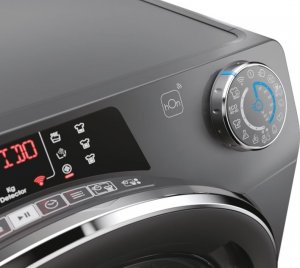 Pralka Candy Washing Machine RO41276DWMCRT-S Energy efficiency class A Front loading Washing capacity 7 kg 1200 RPM Depth 45 cm Width 60 cm Display TFT Steam function Wi-Fi Anthracite 8