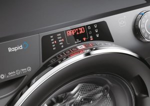 Pralka Candy Washing Machine RO41276DWMCRT-S Energy efficiency class A Front loading Washing capacity 7 kg 1200 RPM Depth 45 cm Width 60 cm Display TFT Steam function Wi-Fi Anthracite 9