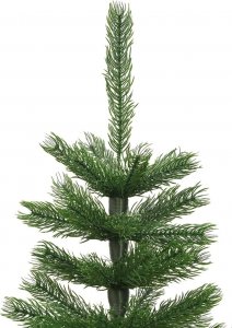 vidaXL smukła choinka ze stojakiem 150 cm PE 3