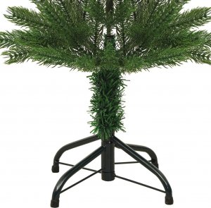 vidaXL smukła choinka ze stojakiem 150 cm PE 4