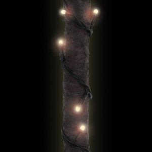 vidaXL Palma z oświetleniem, 136 ciepłych białych LED, 220 cm 6