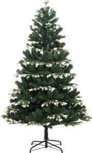 vidaXL Sztuczna choinka zawiasowa 120 cm 2