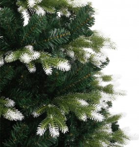 vidaXL Sztuczna choinka zawiasowa 240 cm 4